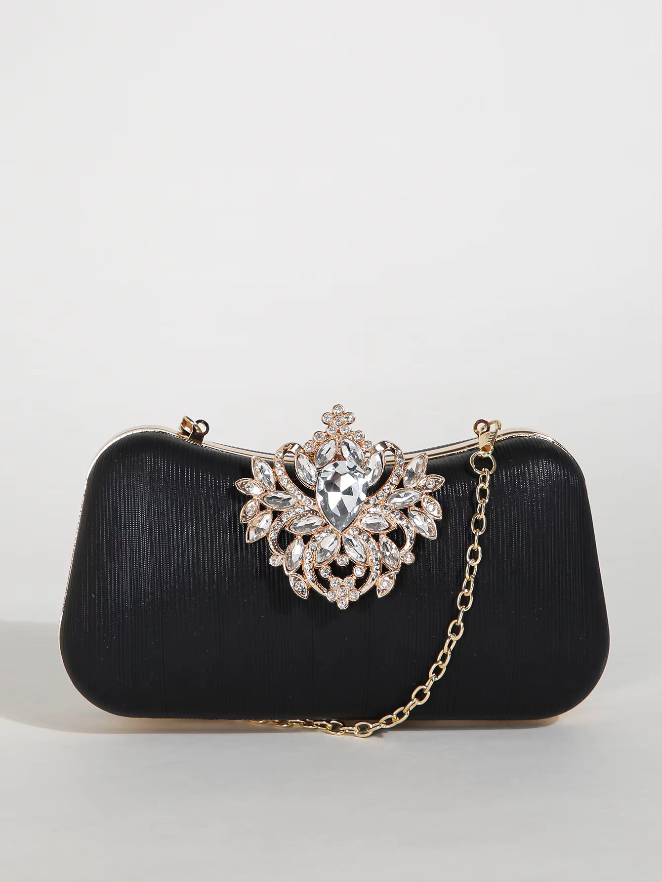 Lunéa - Bolso Nocturno con Acabado Luminoso y Diseño Delicado