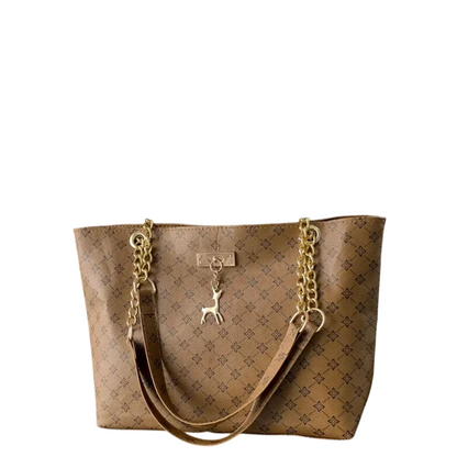 Estviane – Geräumige Handtasche im schicken Stil mit dekorativem Detail