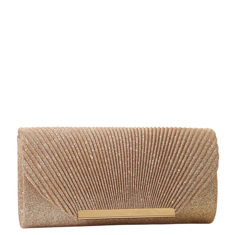 Carmesí - Clutch con Acabado Delicado, Sofisticado y Lujoso