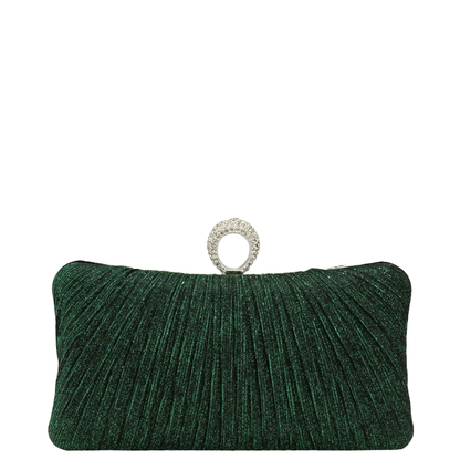 Valentia - Clutch de Noche con Brillo y Estilo Romántico
