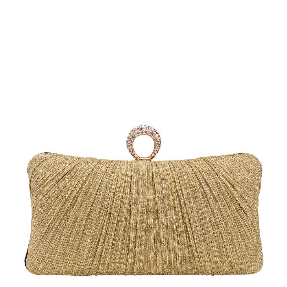 Valentia - Clutch de Noche con Brillo y Estilo Romántico