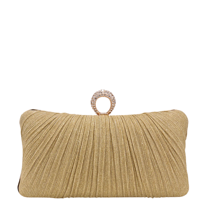 Valentia - Clutch de Noche con Brillo y Estilo Romántico