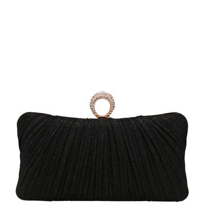 Valentia - Clutch de Noche con Brillo y Estilo Romántico