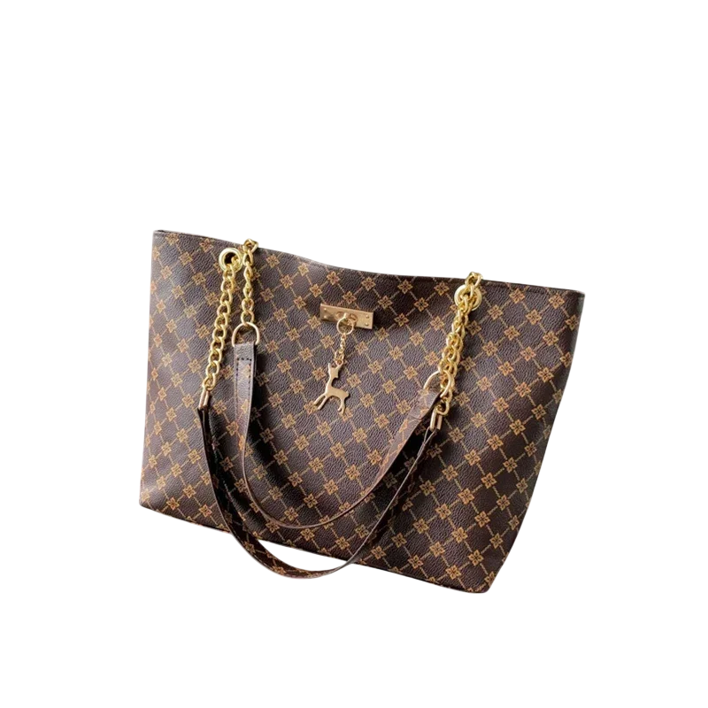 Estviane – Geräumige Handtasche im schicken Stil mit dekorativem Detail