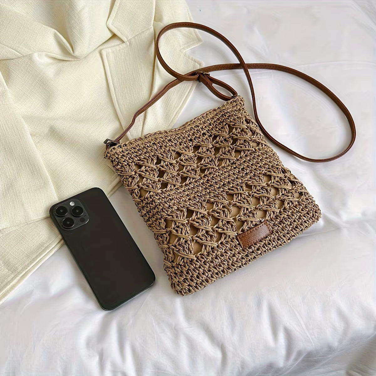 Arenza -  Bolso Ligero con Diseño Natural Ideal para Verano