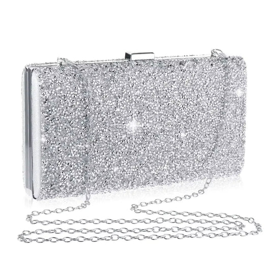 Pasión - Clutch Sofisticada con Efecto Brillante y Delicado