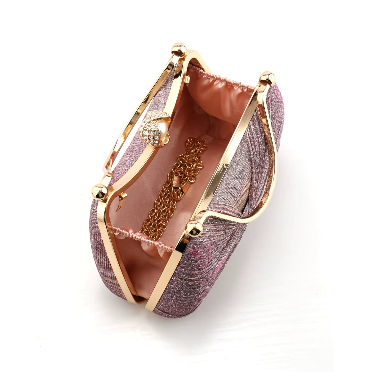 Aurora - Bolso de Noche con Brillo llamativo y Diseño moderno